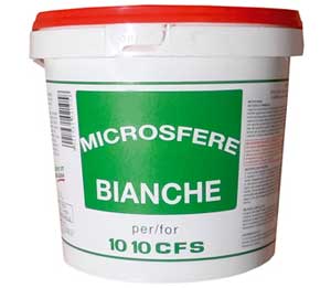 microsfere bianche