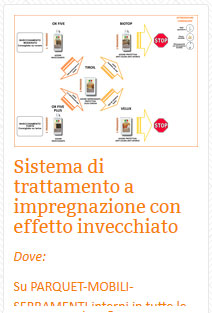 05 Legno Sistema di trattamento a impregnazione con effetto invecchiato