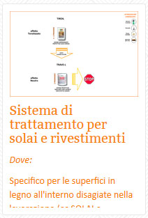 09 Legno Sistema di trattamento per solai e rivestimenti